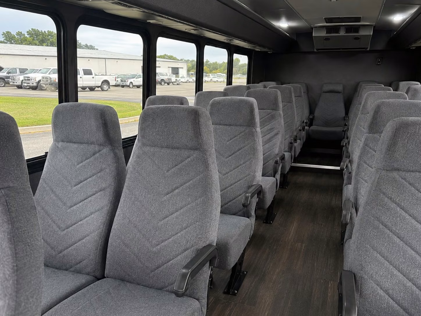 20 passenger minibus inside