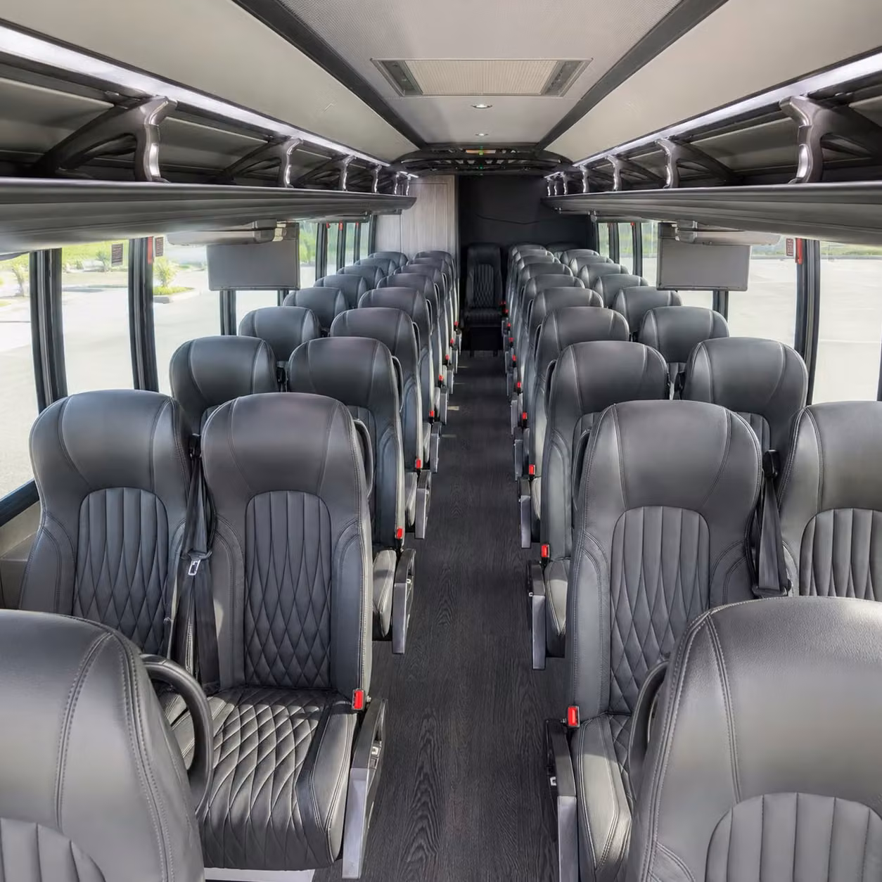 30 passenger minibus interior