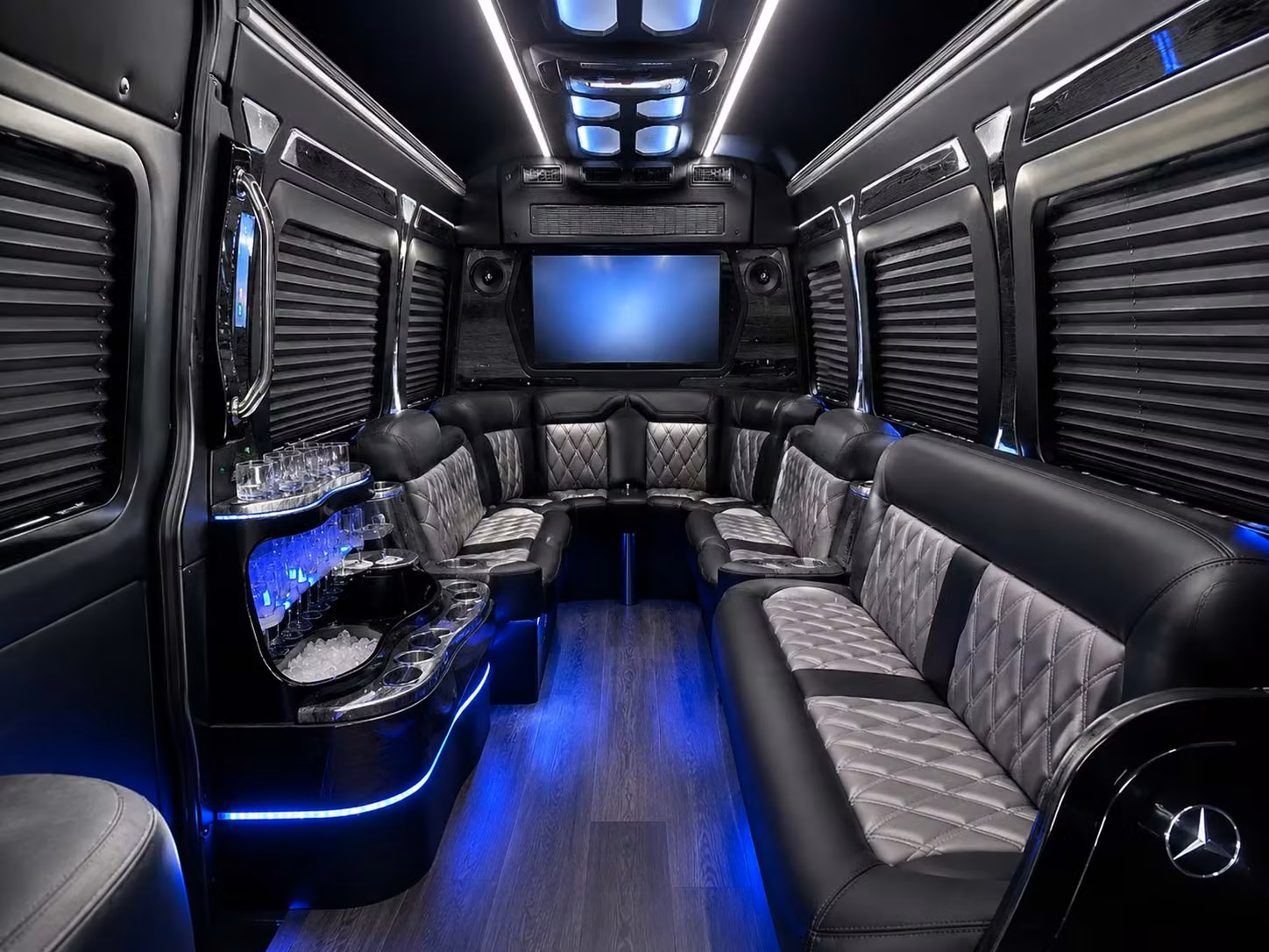 bus rental options for houston trips
