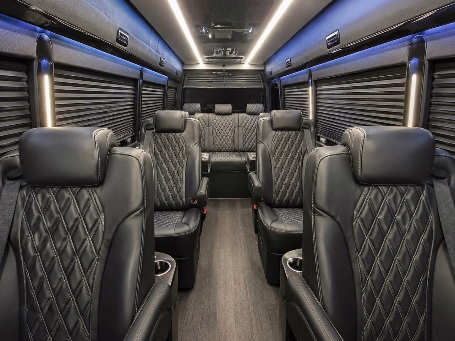 sprinter van with driver interior